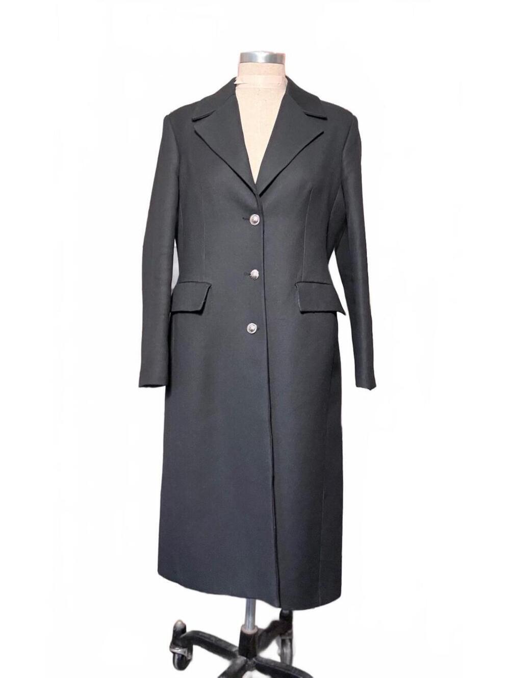 Mango MNG XL Black Long Maxi Coat